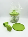 Tupperware Whip 'n Prep Chef Manual Turn Handle Green W/whisk - T1B. Fixed Price $15.00.