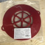 The Pampered Chef Large 12 3/4" Boil-over No More 2423 Microwave Dishwasher Safe. Fixed Price $34.95.