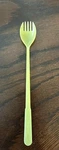 Vintage Tupperware Fork Spoon Spork #175-3 Yellow Long Handle Reusable. Fixed Price $7.00.