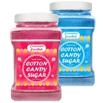 Cotton Candy Floss Sugar -pink Vanilla Blue Raspberry /1LB Jars Each Flav.... Fixed Price $28.17.