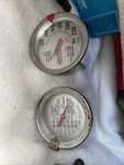 Lot Of 2 Vintage Thermometers Tel-tru Roast Meat & Taylor 400 Degrees. Fixed Price $10.00.