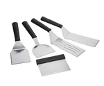 Cuisinart 5 Piece Stainless Steel Bbq Tool Set Spatula Turner Scrapers Outdoor. Fixed Price $23.90.