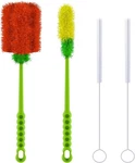 Long Bottle Cleaner Set 3IN1 And Straw Brushes Thick Thin Dish. Fixed Price $17.80.