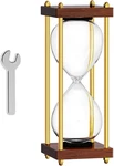 Fillable Wooden Hourglass Timer For Weddings Home Office Decor. Fixed Price $27.99.
