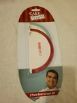 Cake Boss 2 Piece Rubberized Silicone Bowl Scrapers Set Buddy Valastro Tlc. Fixed Price $9.00.