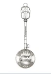 Ganz Keys To Faith Measuring Teaspoon Ornament Heap Blessings-family EA12163. Fixed Price $7.99.