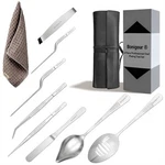 Bonigour Chef Plating Tools Set, Culinary Garnish Kit, 18/8 Stainless Steel. Fixed Price $93.49.