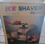 Ice Shaver Snack Treat Maker Manual Large Volume BB-002 Blue White. Fixed Price $15.00.