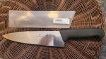 Victorinox Swiss Army 5.2063.20 8" Fibrox Straight Chef's Knife - Black. Fixed Price $25.00.