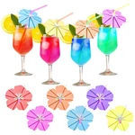 Wellfar Fun Umbrella Drink Straws, Tropical Cocktail Small, Corlorful. Fixed Price $11.73.