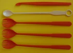 Tupperware Fork Spoon Citrus Peeler Swizzle. Fixed Price $13.00.