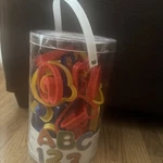 Wilton # 2304-1054 50 Pc Letters & Numbers Plastic Cookie Cutter Set. Fixed Price $8.46.