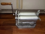 Made Mexico Manual Corn Maker Gonzalez Maquina Tortilladora Aluminum. Fixed Price $195.00.