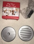 Chef Remi Aluminum Burger Press With Non Stick Coating Dishwasher Safe New. Fixed Price $12.99.