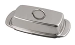 Fox Run Stainless Steel Double Butter Dish With Lid, 2 Stick Capacity. Fixed Price $36.86.