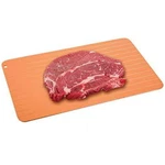 Non-stick Copper Defrosting Tray Thawing Cast Aluminum Meat Poultry Fish 8" X14". Fixed Price $16.99.