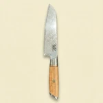 Mr Meat Master Santoku Chefs Knife 5.5 " Damascus Steel (kitchen Favorite!). Fixed Price $129.87.