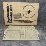 Pampered Chef Gingerbread Mold #1805 School Post Office Stoneware Vtg 1997. Fixed Price $19.90.