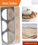 Norpro Pierogi Maker With Press - Create 6 Perfect Dumplings Effortlessly. Fixed Price $29.97.