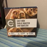 Charcoal Companion Cast Iron Garlic Roaster And Silicone Squeezer Set Sealed. Fixed Price $25.35.