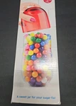 Sugar Fix Glass Candy Jar By Fred Capsule Pill Shaped Apothecary Glow Container. Fixed Price $26.36.