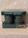 Big Green Egg Salt & Pepper Porcelain Shaker Set. Fixed Price $24.51.