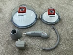 Zepter Vacsy Food Vacuum Pump Saver Storage Container Lid 11.5" 8" Cake Pieces. Fixed Price $199.95.