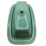 Vintage Fiesta Sea Mist Green Covered Butter Dish Retired Color Hlc Usa. Fixed Price $41.61.