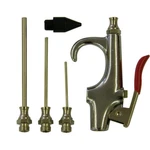 5 Pc Air Blow Gun With 3 Needles 2 Tips 1/4" Npt Compressor Accesories Tool. Fixed Price $8.98.