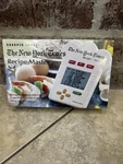 Sharper Image Ny Times Recipe Master Electronic Cookbook New Factory Sealed Nib. Fixed Price $19.99.