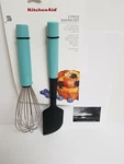 Kitchenaid 2 Piece Baking Set Scaper Spatula/whisk. Fixed Price $23.99.