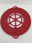 Pampered Chef Boil Over No More 2423 Large 12" Silicone Stovetop. Fixed Price $7.99.