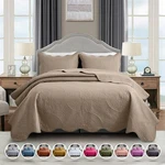 Luxury Summer Cooling Bedspread Set Reversible Coverlet Bedding Throw Queen King. Fixed Price $29.49.