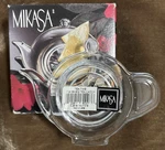 Mikasa Lead Crystal Time" Bag Holder / Caddy Coaster New In Box. Fixed Price $12.00.