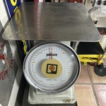 Pelouze 100LB Large Commercial Scale Model 10100 Temperature Compensated. Fixed Price $199.99.