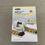 Bella 4-IN-1 Automatic Electric Spiralizer & Slicer, Quick Healthy Veggie Preps. Fixed Price $26.24.