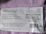 Pampered Chef Cover Only (#1078) For Kitchen Shears (#1077), 2007 Nip W/adhesive. Fixed Price $9.99.