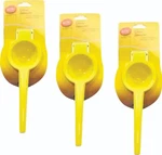 Winco LS-9Y Yellow Aluminum 3"D Citrus Squeezer. Fixed Price $32.00.