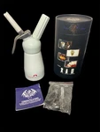 Whipped Cream Dispenser 1/2 Pint (0.25L) Best Special Blue 3 Tips + Brush. Fixed Price $28.00.