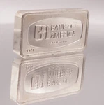 1971 Bank Of America California Franklin Mint 2OZ 925 Silver Art Bar C3154. Fixed Price $400.00.