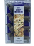 Corn Holders Dachshund Dogs Charcoal Companion Wiener Set Of 4 Pairs Lover. Fixed Price $7.95.