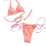 New White Fox Boutique String Bikini Swimsuit Set Small Xs 2558. Fixed Price $20.00.