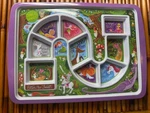 Genuine Fred Dinner Winner Tray Children Lunch Board Game Kids Meal Plate. Fixed Price $17.95.