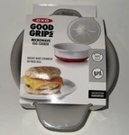 Oxo Good Grips Microwave Cooker Make Scrambled Or Fried Eggs Dishwasher Safe. Fixed Price $9.99.