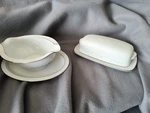 Noritake 6441 Gravy Bowl And Butter Dish. Fixed Price $19.95.