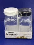 Trudeau Salt & Pepper Shaker Set. Fixed Price $27.99.