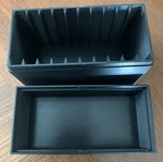 3DP Black Storage Box Holds 10X Oz Silver Bars In Standard Airtight Capsules. Fixed Price $29.99.