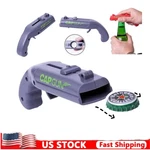Magnetic Cap Gun Bottle Opener Creative Beer Launcher Bar Tool Party Fun Game. Fixed Price $6.89.