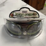 Rsvp Tear-free Onion Goggles Black Green Anti-fog Kitchen Chopping Slicing. Fixed Price $15.00.