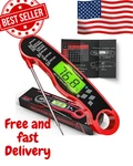Instant Read Digital Meat Thermometer Perfect For Bbq, Gifts & Kitchen Use!. Fixed Price $11.99.